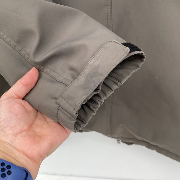 Weatherproof Men's Hooded Long Sleeve Full Zip Pockets Outdoor Jacket Brown XL - Picture 10 of 12